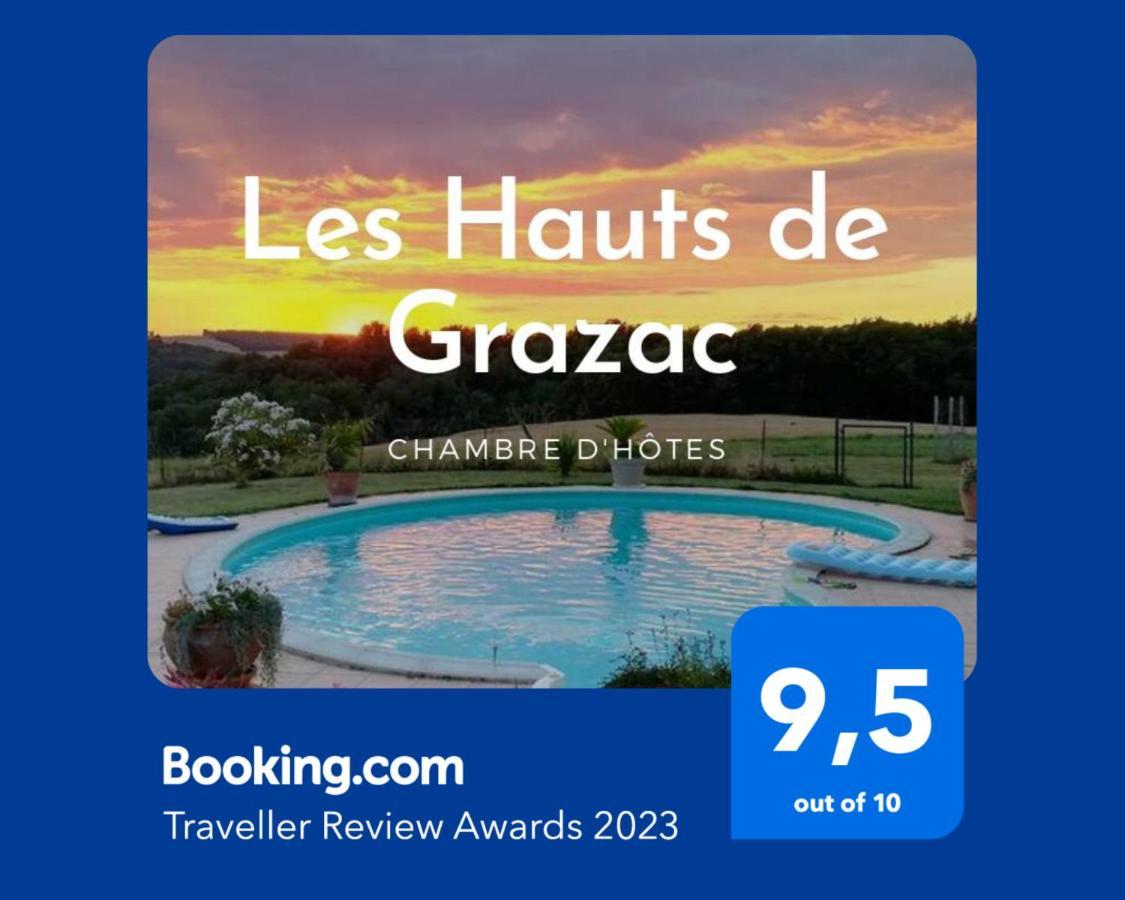 Les Hauts De Grazac, Chambres Et Tables D'Hotes Grazac  Экстерьер фото